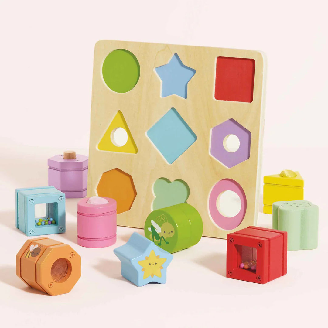 Rainbow Sensory Shape Sorter