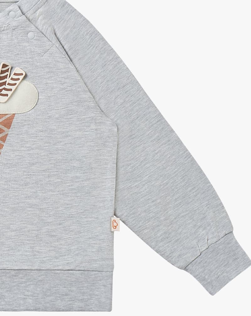 French Terry Raglan Long Sleeve Sweatshirt