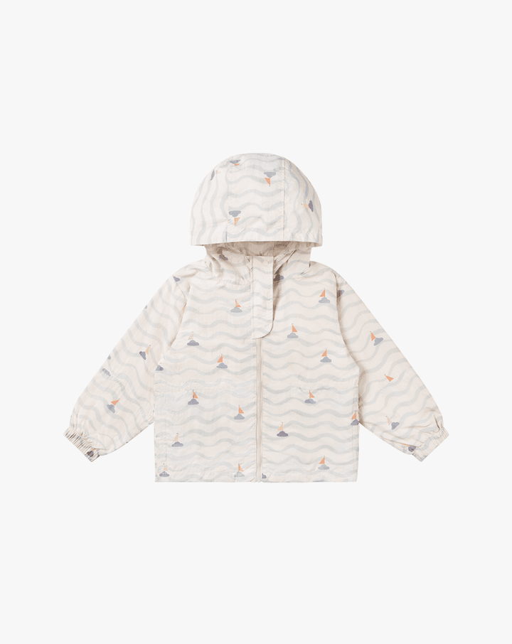 Cotton Hooded Windbreaker