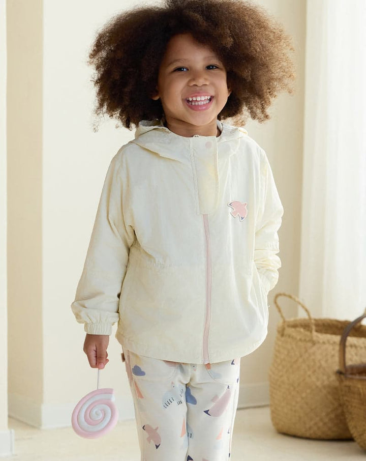 Cotton Hooded Windbreaker