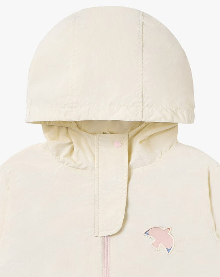Cotton Hooded Windbreaker