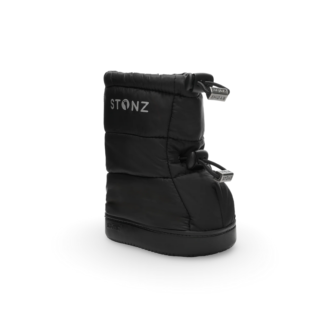 Toddler Puffer Booties - Black
