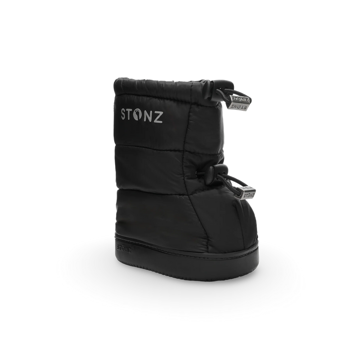 Toddler Puffer Booties - Black