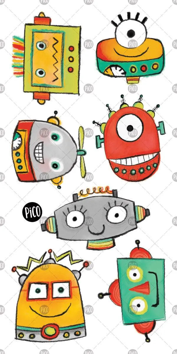 Pico Tattoos - The funny robots