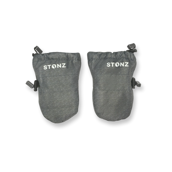 Baby Mitts - Heather Grey