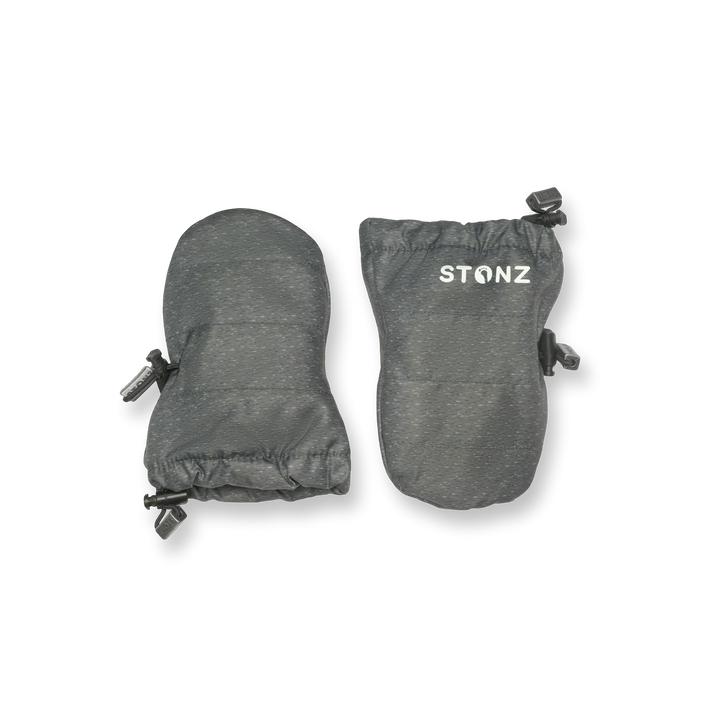 Baby Mitts - Heather Grey