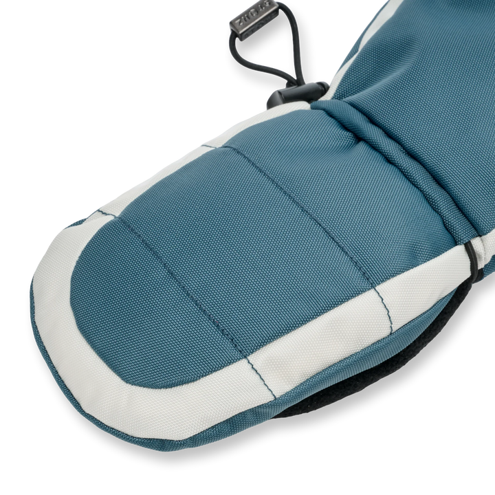 Snow Mitts - Denim + Ivory