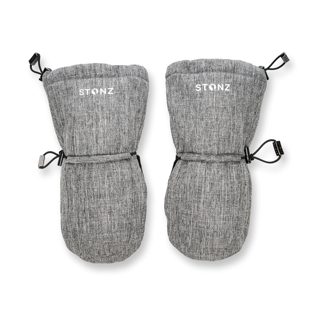 Snow Mitts - Heather Grey