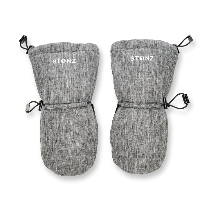 Snow Mitts - Heather Grey
