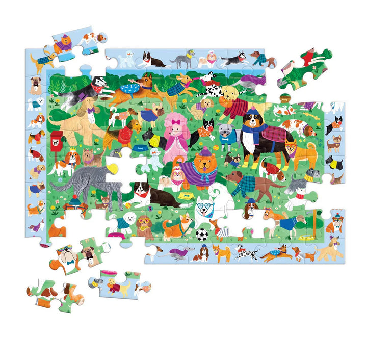 Doggie Days 64 Pc Search & Find Puzzle