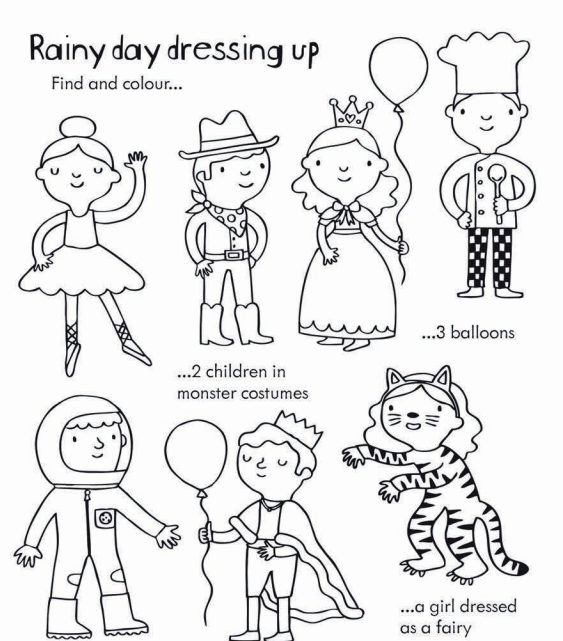 Little Children's Rainy Day Activity book