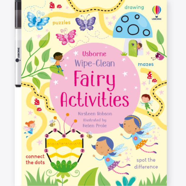 Wipe-Clean Fairy Activities