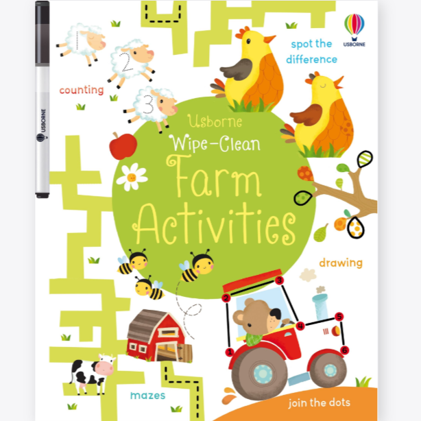 Wipe-Clean Farm Activities
