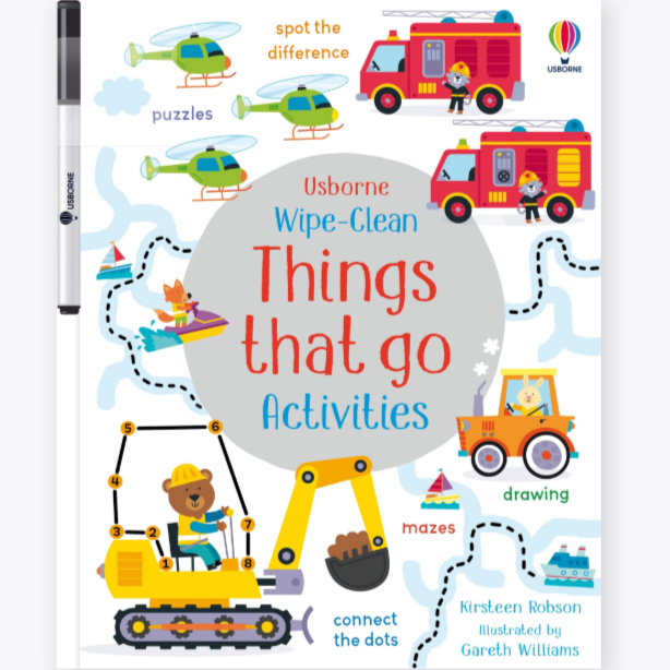 Wipe-Clean Things That Go Activities