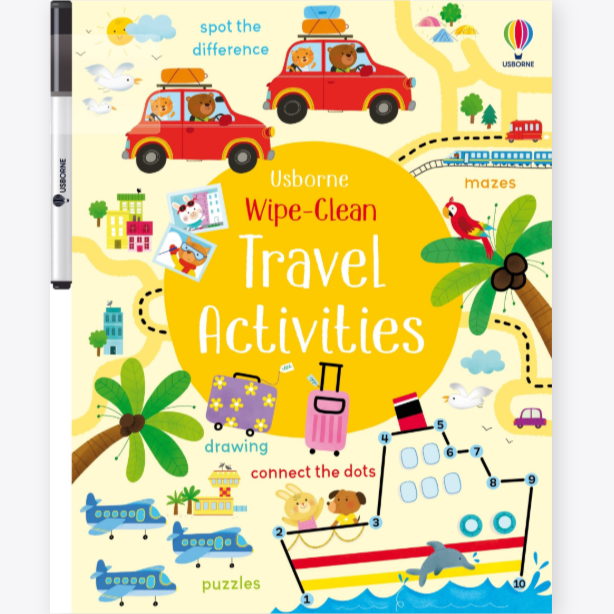 Wipe-Clean Travel Activities