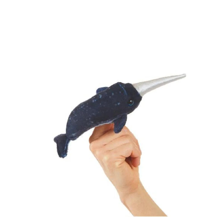 Mini Narwhal Finger Puppet