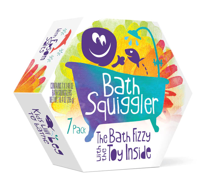 Bath Squiggler Gift Pack (pack of 7)