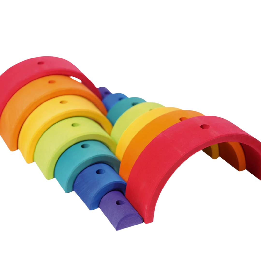 Stacking Double Rainbow Tower