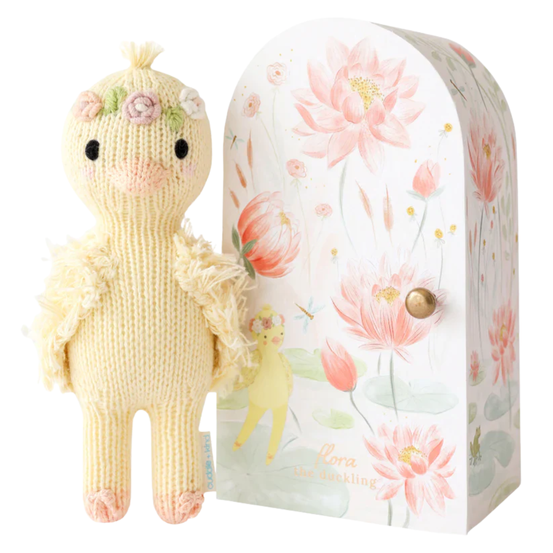 Tiny Flora The Duckling (Mauve)