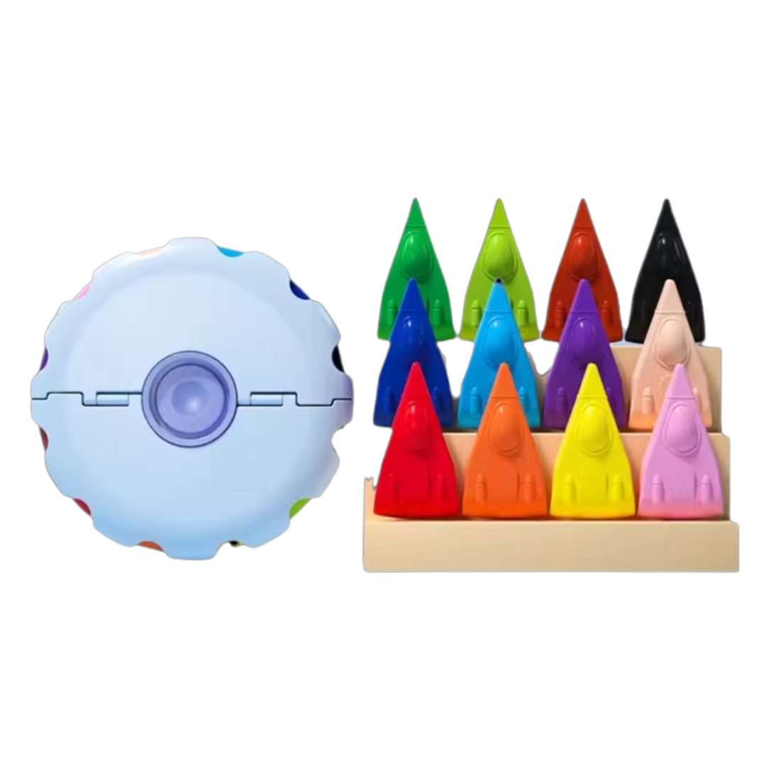 UFO Crayons (12 Colours)