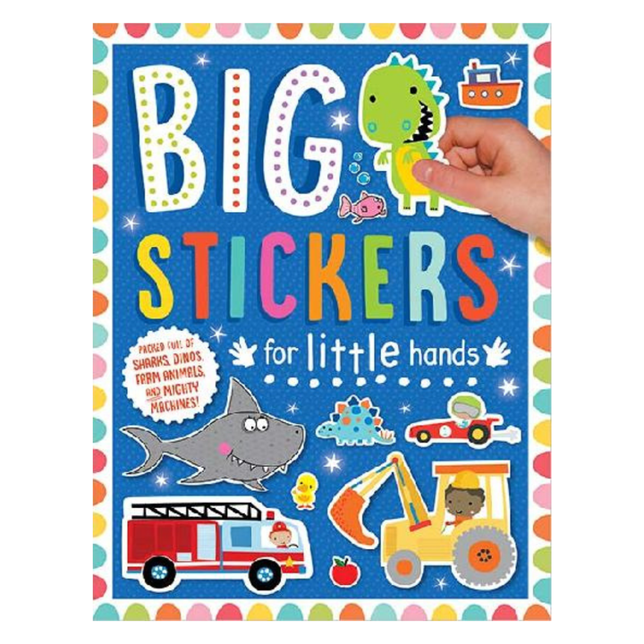 Big Stickers for Little Hands BLUE