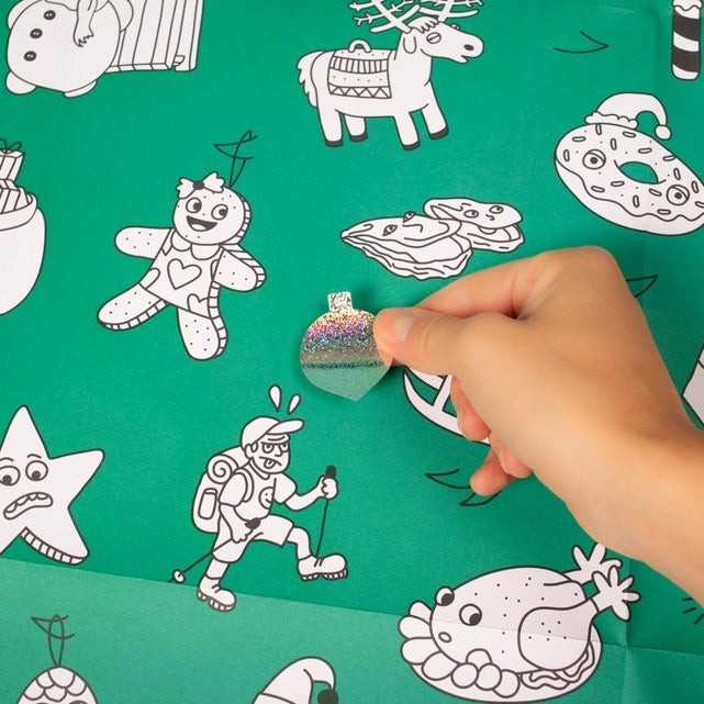 Christmas Tree Giant Coloring Poster