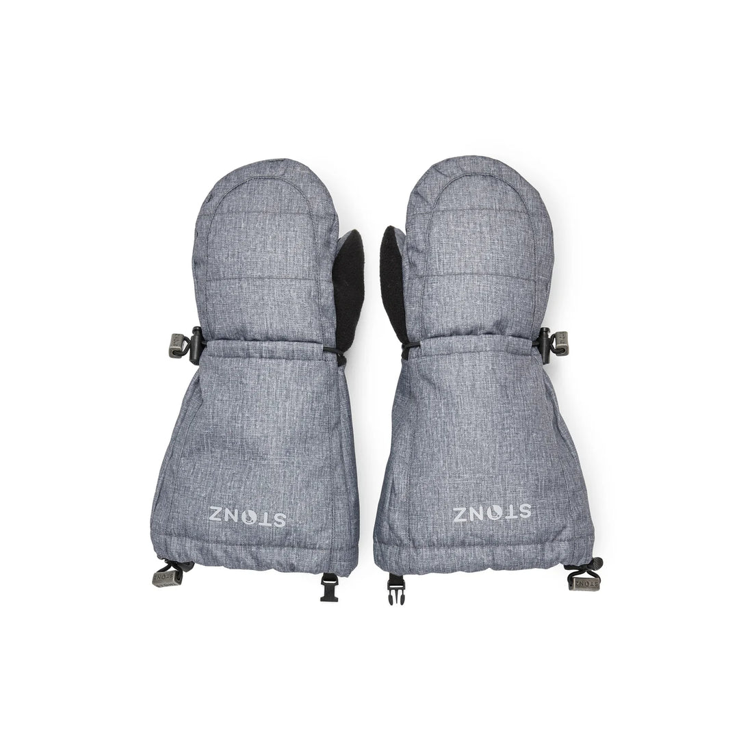 Youth Mitts - Heather Grey