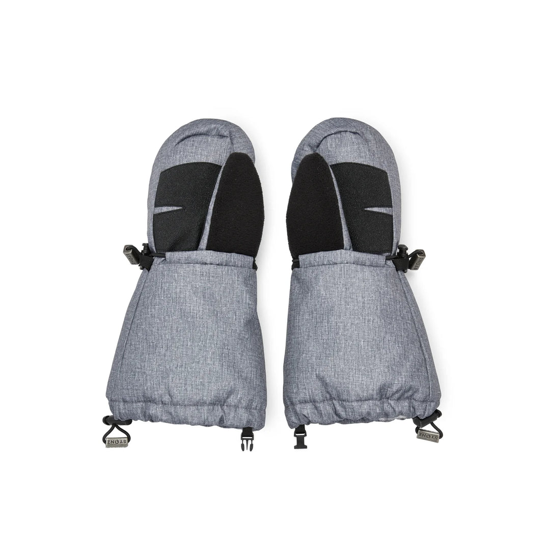 Youth Mitts - Heather Grey