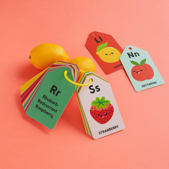 A Is For Avocado Ring Flash Card