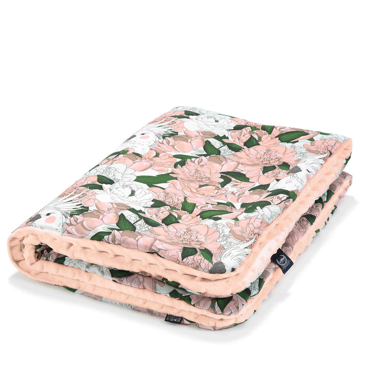 Medium Blanket Lady Peony - Powder Pink