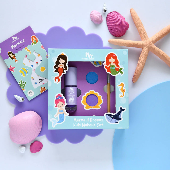Mermaid Dreams Natural Kids Makeup Gift Set
