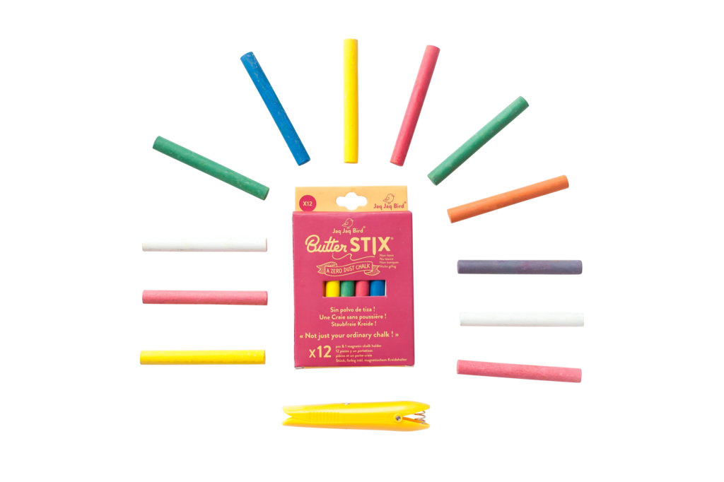 Colour Butterstix with Chalk Holder