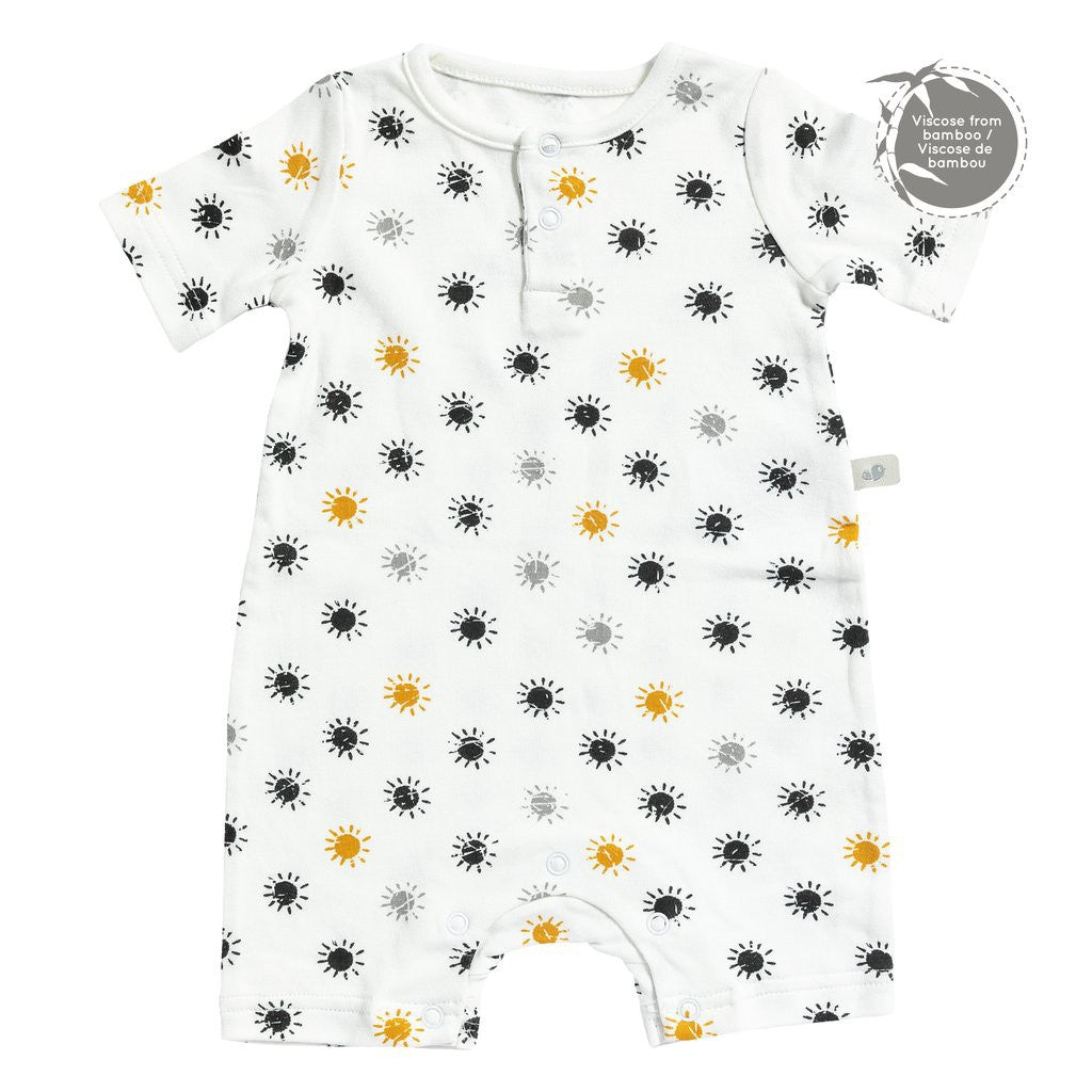 Bamboo boy romper - suns