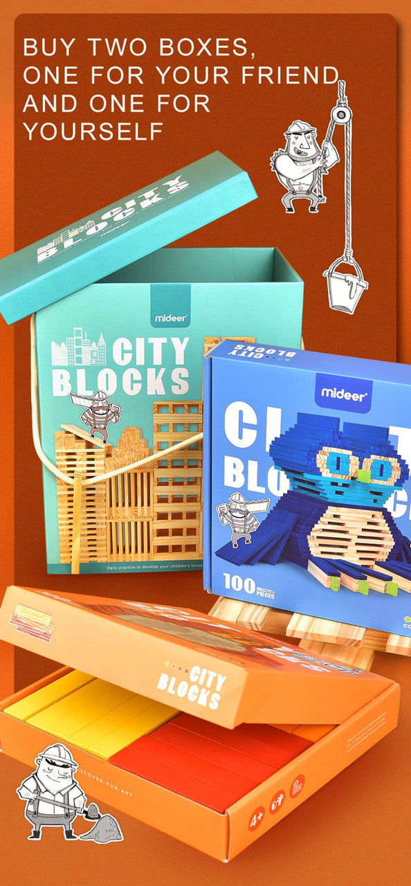 City Block 100pc