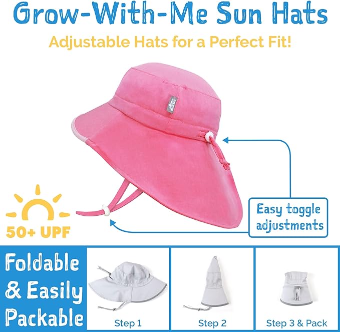 Kids Water Repellent Adventure Hats | Navy