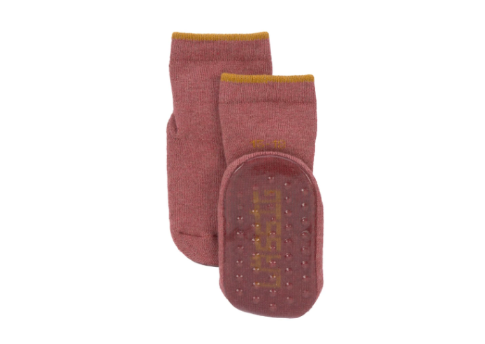 4kids - Anti-Slip Socks - Rosewood/Rose