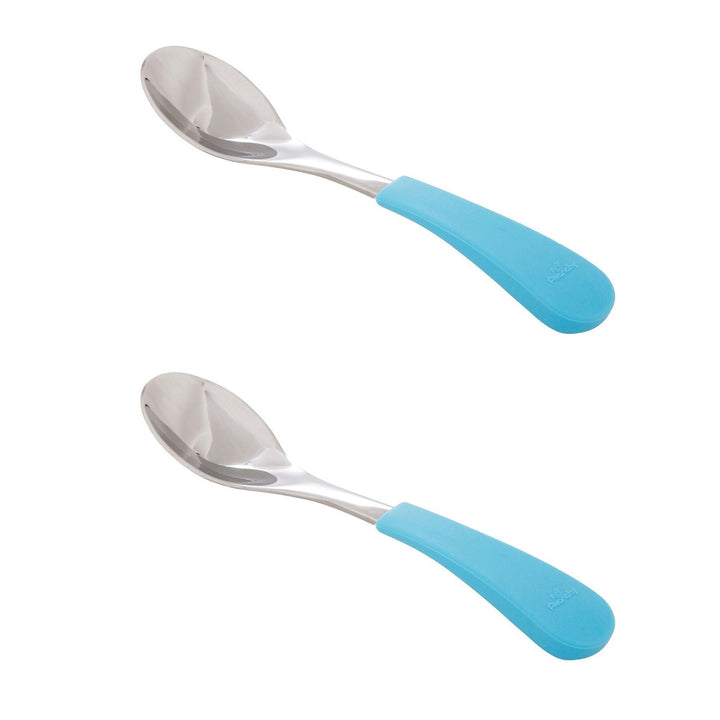 Stainless Steel Baby Training Spoons 2pk