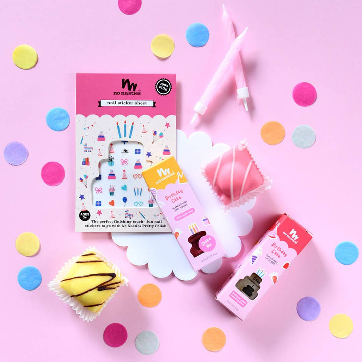 Happy Birthday Kids Nail Stickers