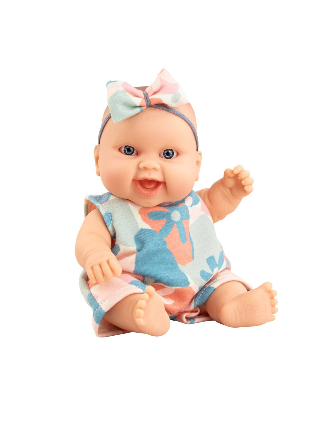 Peques doll - Berta with multicolored romper - Paola Reina