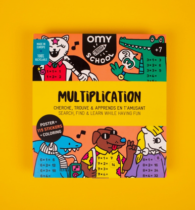 Multiplication Poster OMY School