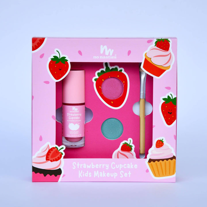 Strawberry Cupcake No Nasties Natural Makeup Gift Set
