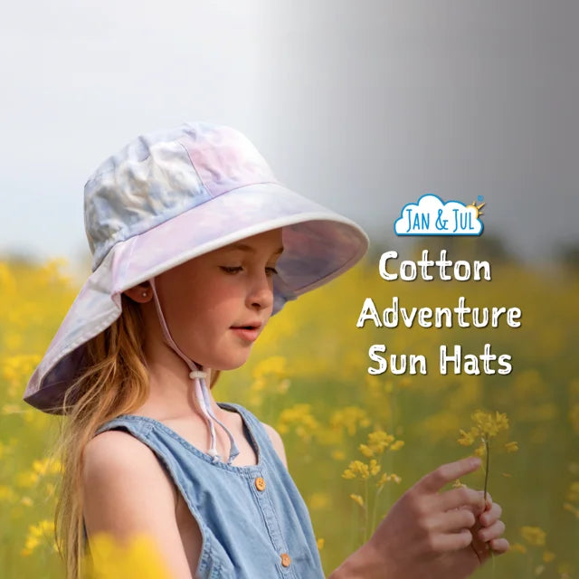 Kids Cotton Adventure Hats | Cotton Candy Tie-Dye