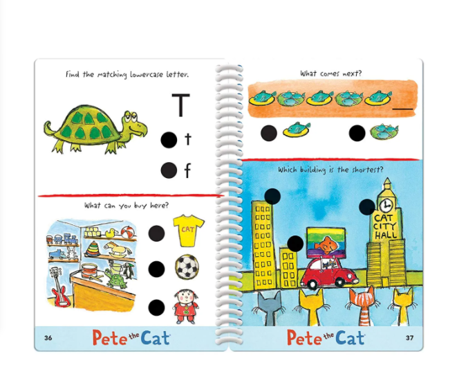 Hot Dots JR Pete the cat I love preschool! (Level1)