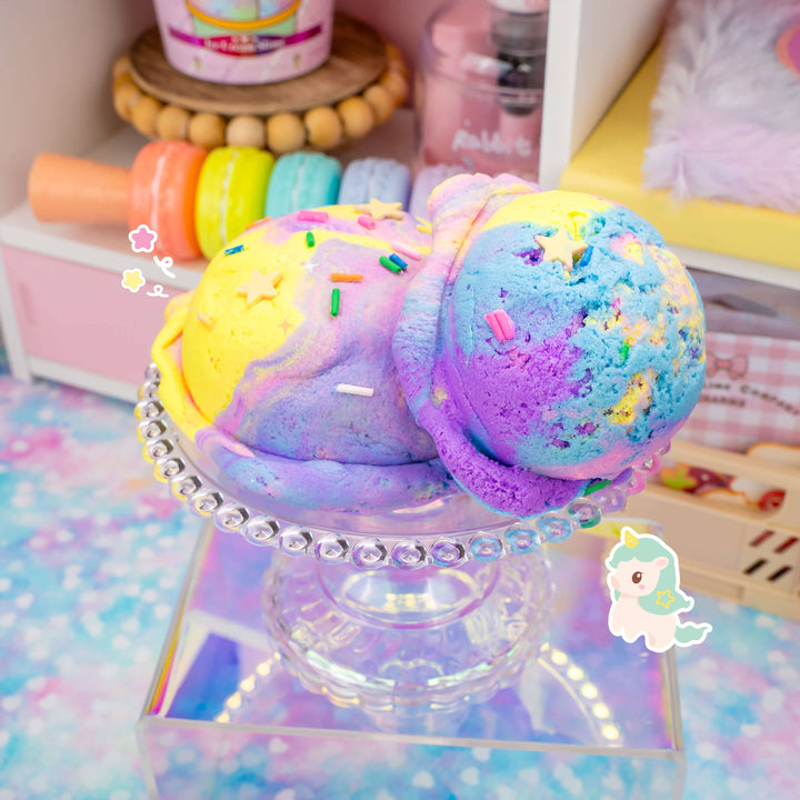 Unicorn Scented Ice Cream Pint Slime