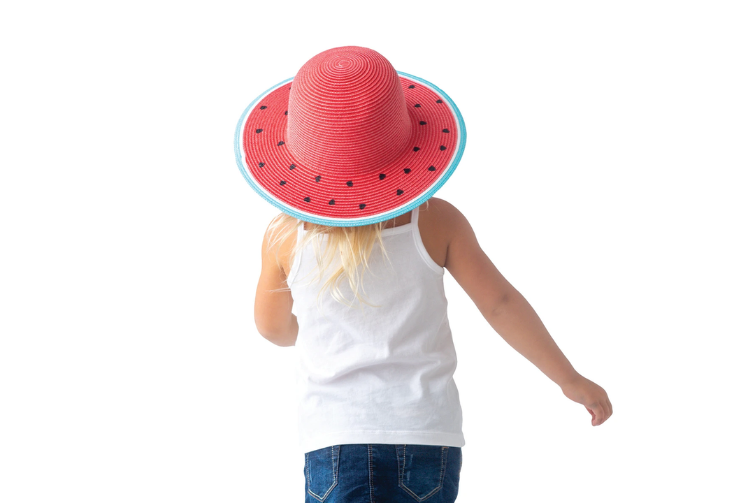 Kid's Straw Hat | Watermelon