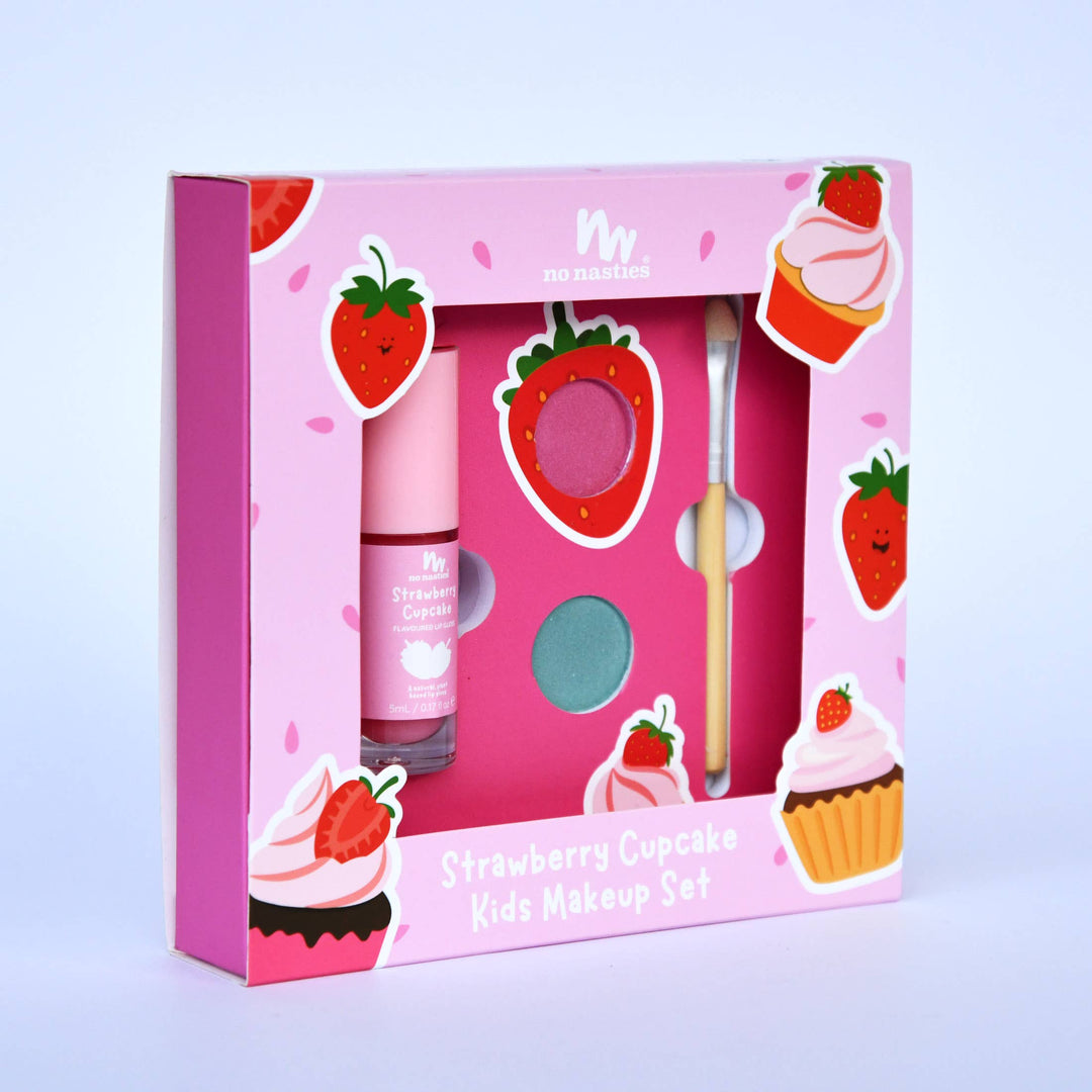 Strawberry Cupcake No Nasties Natural Makeup Gift Set