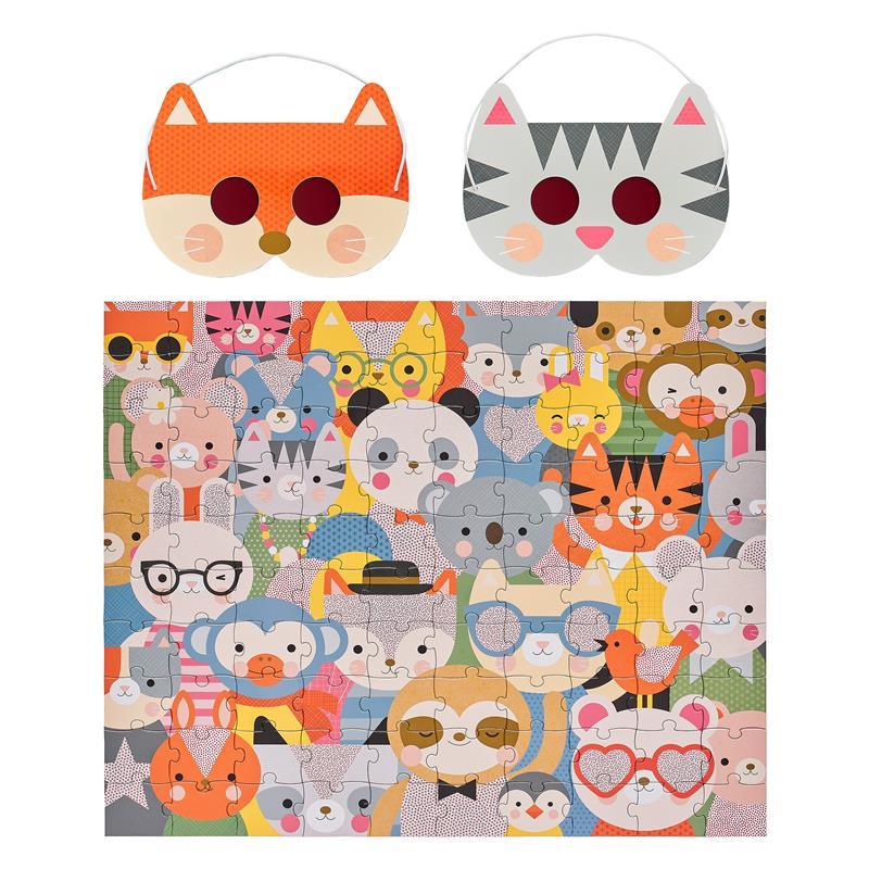 Animal Festival 100-Piece Decoder Puzzle