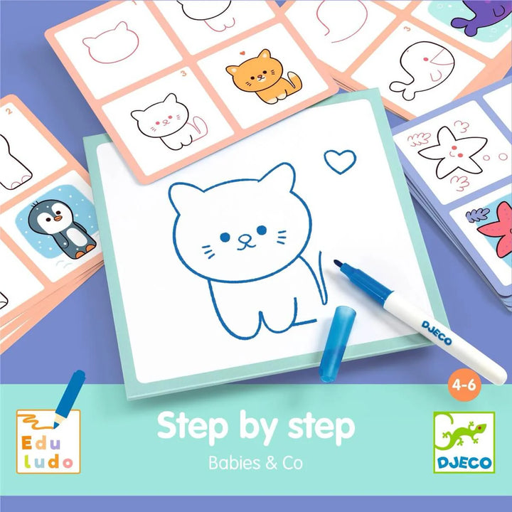 Eduludo Drawing Step by Step - Babies & Co