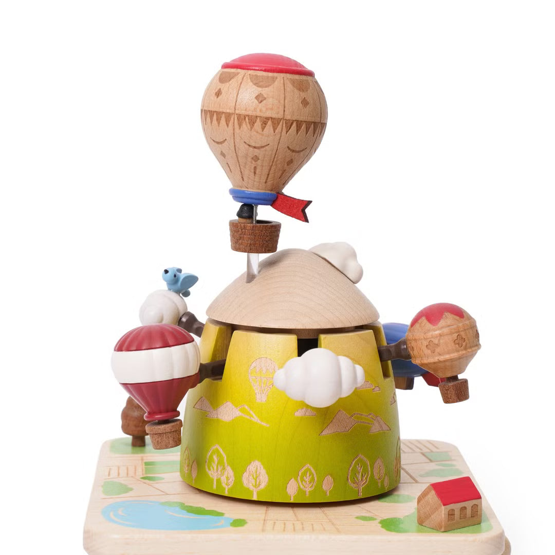 Hot Air Balloon Music Box