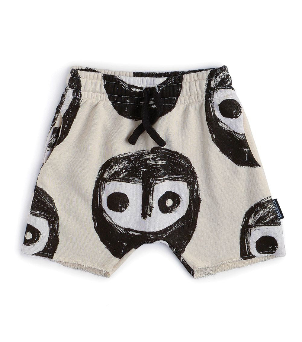 The Warriors Rounded Shorts Natural